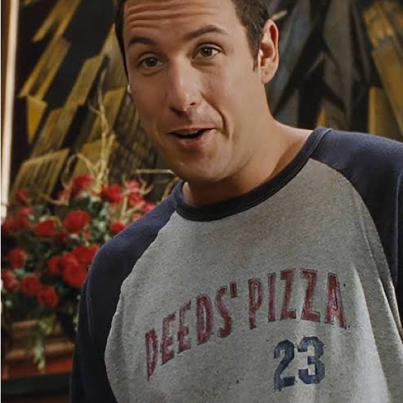 Deeds’ Pizza 3/4 Baseball T-Shirt - Picture 6 of 6